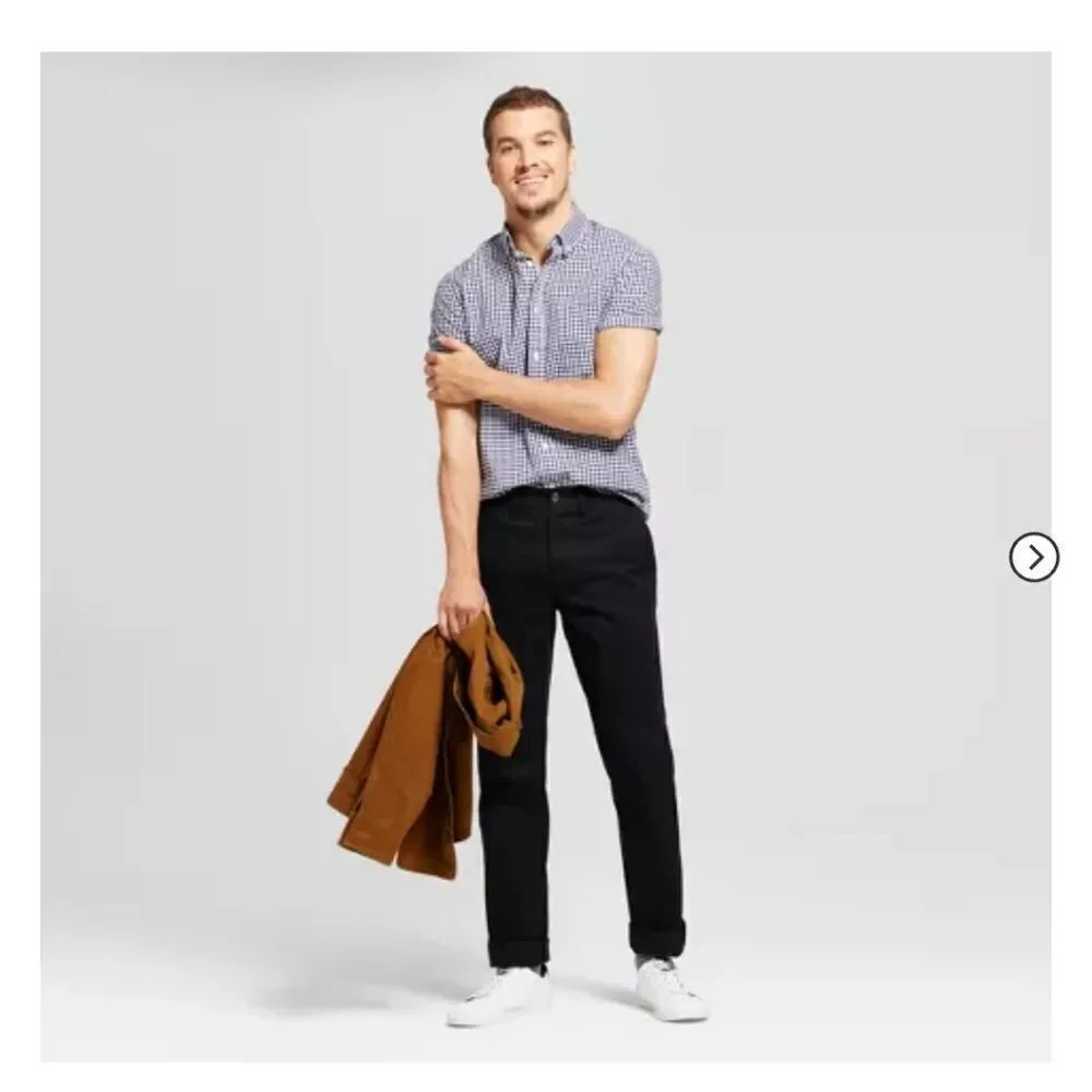 🆕🕴Goodfellow & Co Every Wear Straight-Fit Chino Pants, Sz 40, 42, Blk